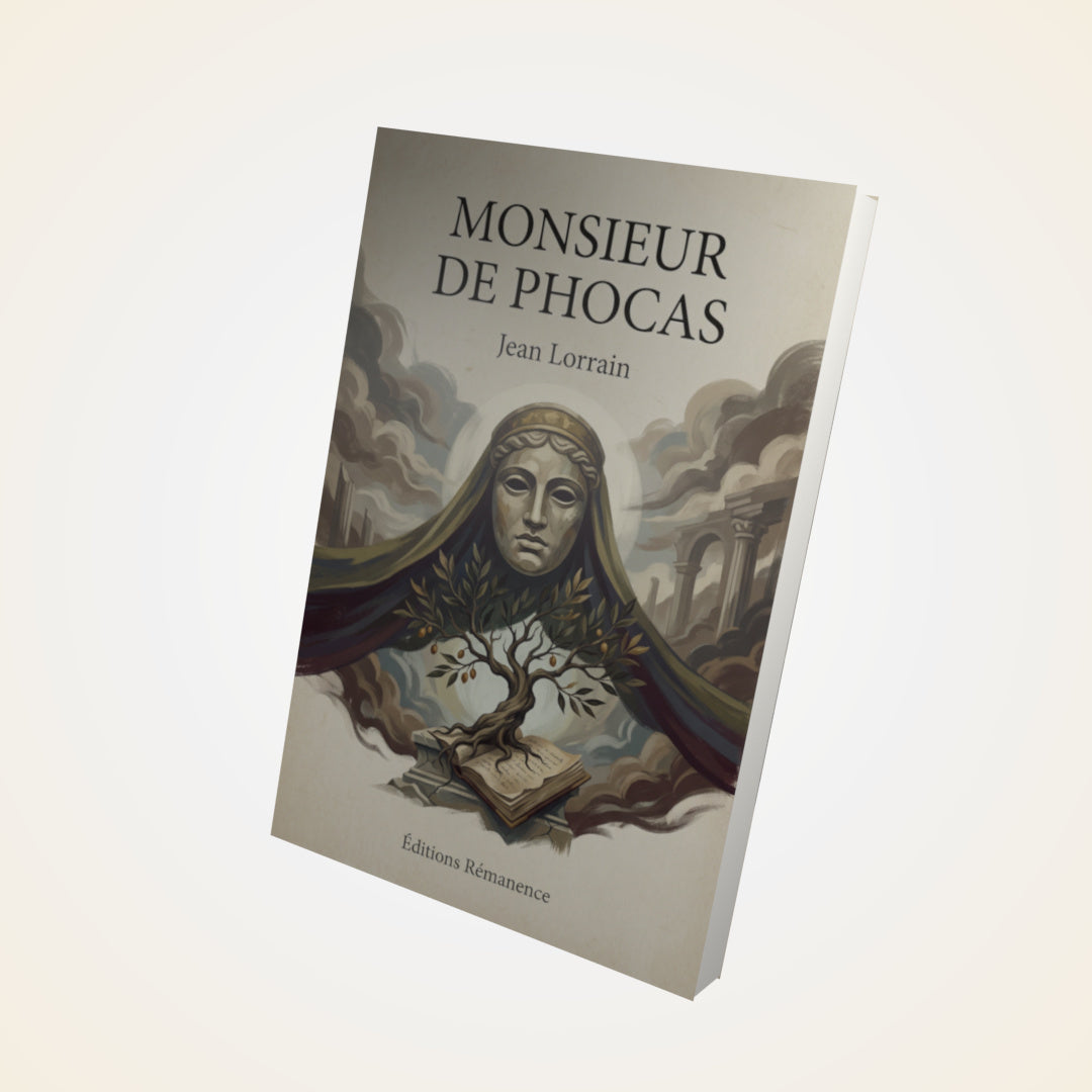 Livre Monsieur de Phocas – Jean Lorrain - Couverture 3D