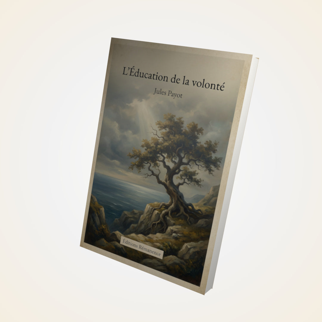 Livre L'Éducation de la volonté – Jules Payot - Couverture 3D