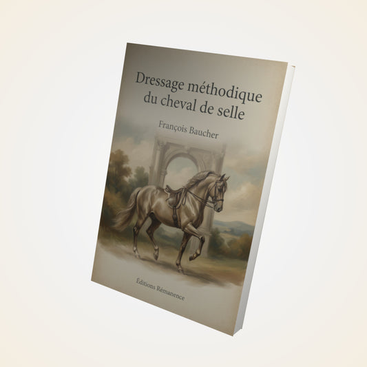 Livre Dressage méthodique du cheval de selle – François Baucher - Couverture 3D