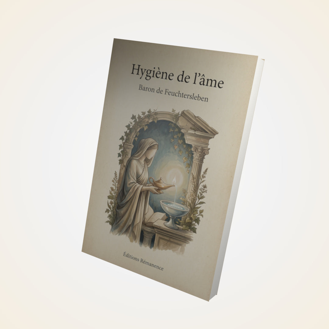 Livre Hygiène de l'âme – Baron de Feuchtersleben - Couverture 3D