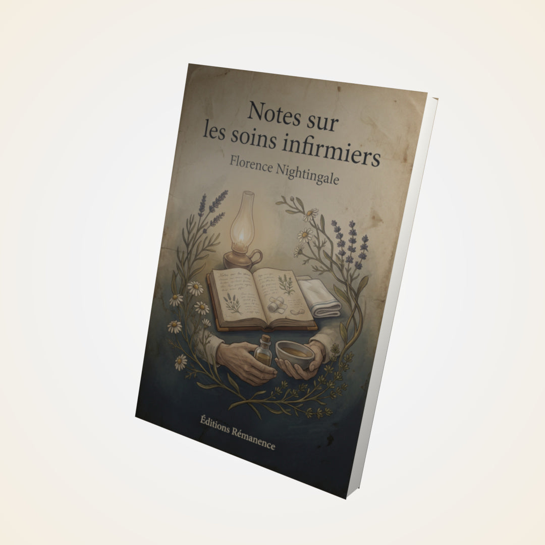 Livre Notes sur les soins infirmiers – Florence Nightingale - Couverture 3D