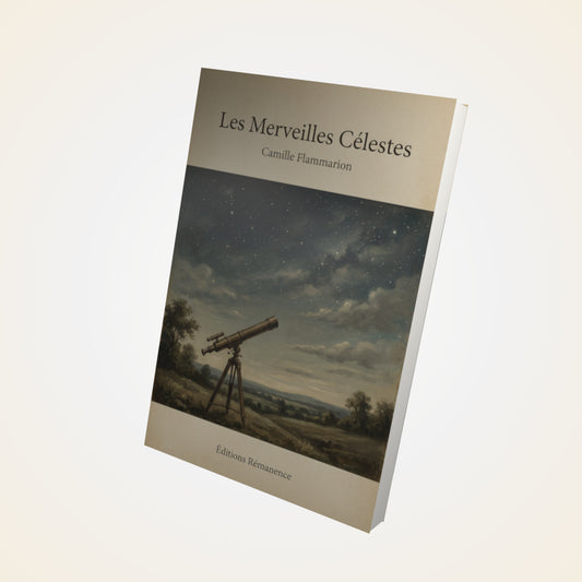 Livre Les Merveilles Célestes – Camille Flammarion - Couverture 3D