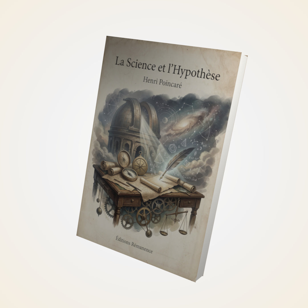 Livre La Science et l'Hypothèse – Henri Poincaré - Couverture 3D