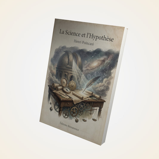 Livre La Science et l'Hypothèse – Henri Poincaré - Couverture 3D