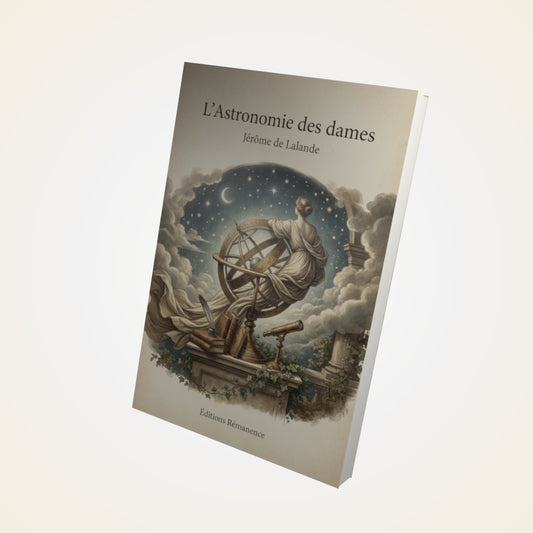 Livre L'Astronomie des dames – Jérôme de Lalande - Couverture 3D