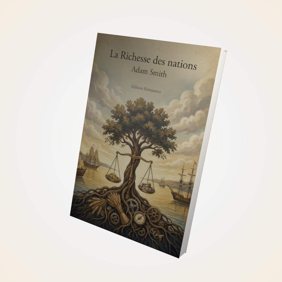 Livre La Richesse des nations – Adam Smith - Couverture 3D