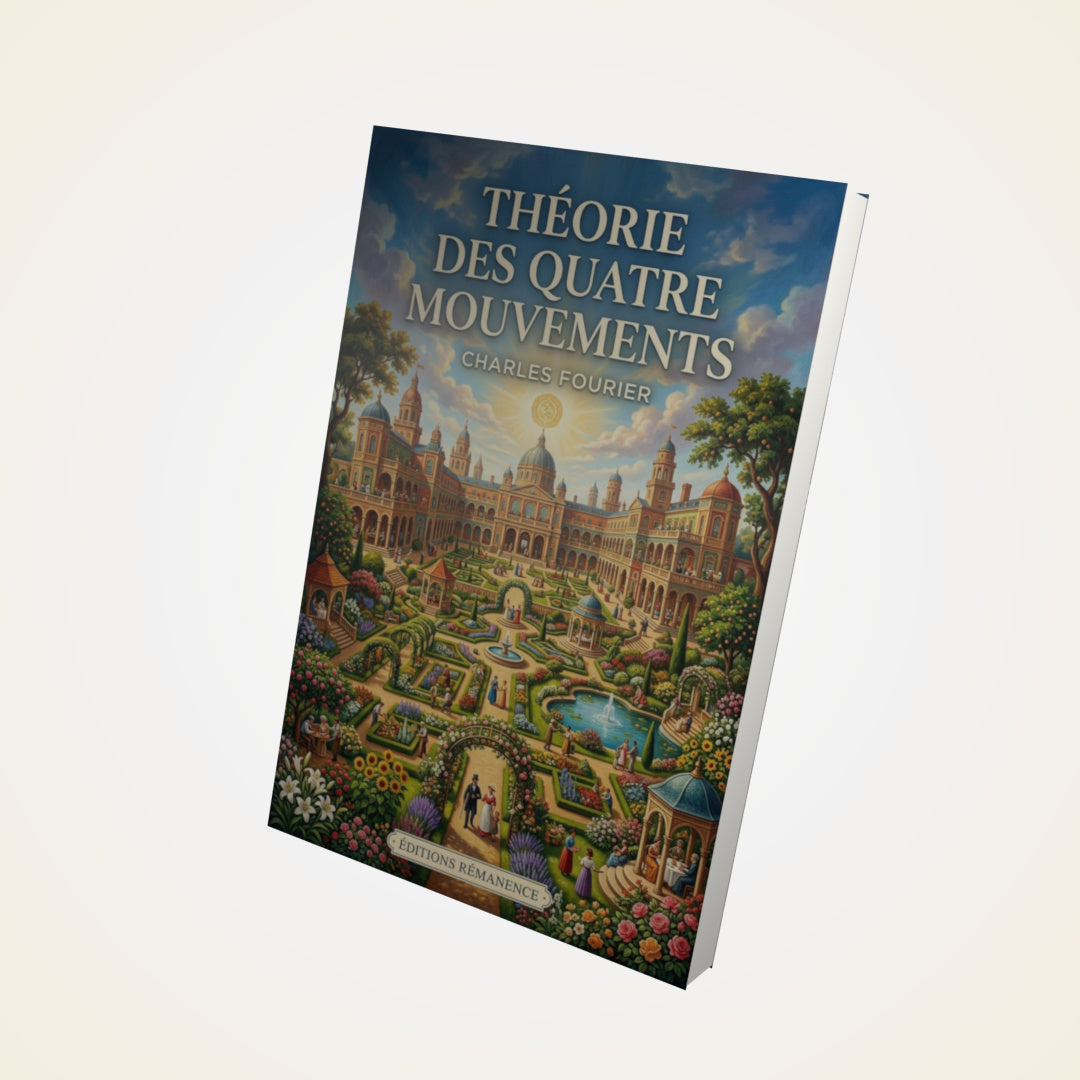 Livre Théorie des quatre mouvements – Charles Fourier - Couverture 3D