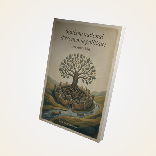 Livre Système national d’économie politique – Friedrich List - Couverture 3D