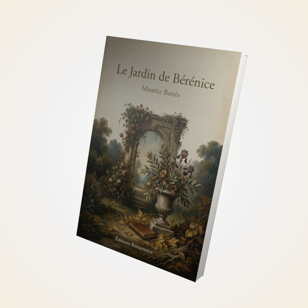 Livre Le Jardin de Bérénice – Maurice Barrès - Couverture 3D