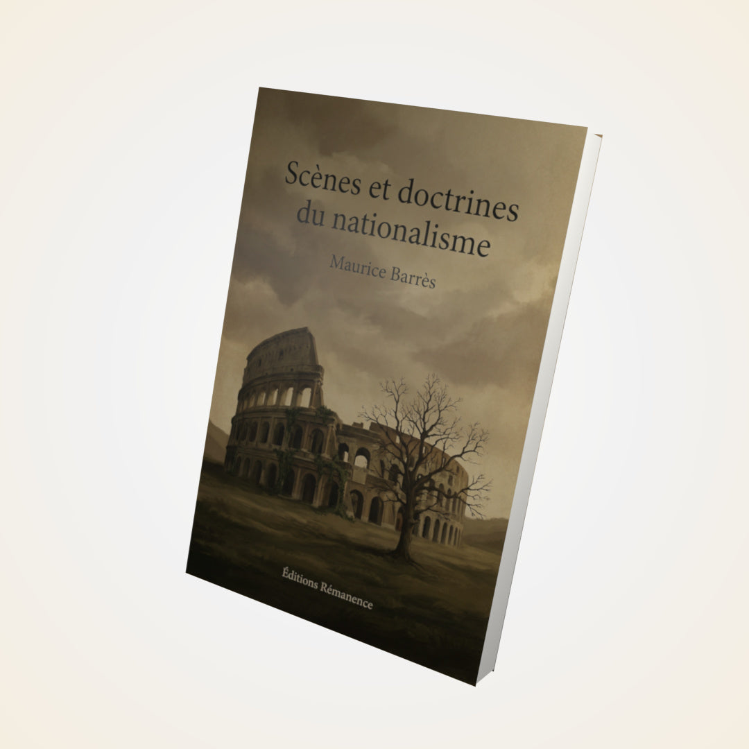 Livre Scènes et doctrines du nationalisme – Maurice Barrès - Couverture 3D