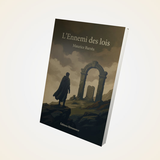 Livre L’Ennemi des lois – Maurice Barrès - Couverture 3D