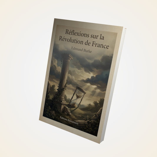 Livre Réflexions sur la Révolution de France – Edmund Burke - Couverture 3D