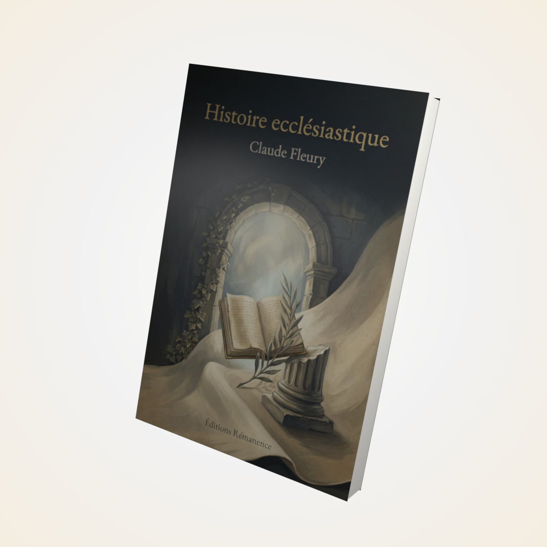 Livre Histoire ecclésiastique – Claude Fleury - Couverture 3D