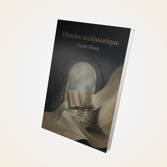 Livre Histoire ecclésiastique – Claude Fleury - Couverture 3D