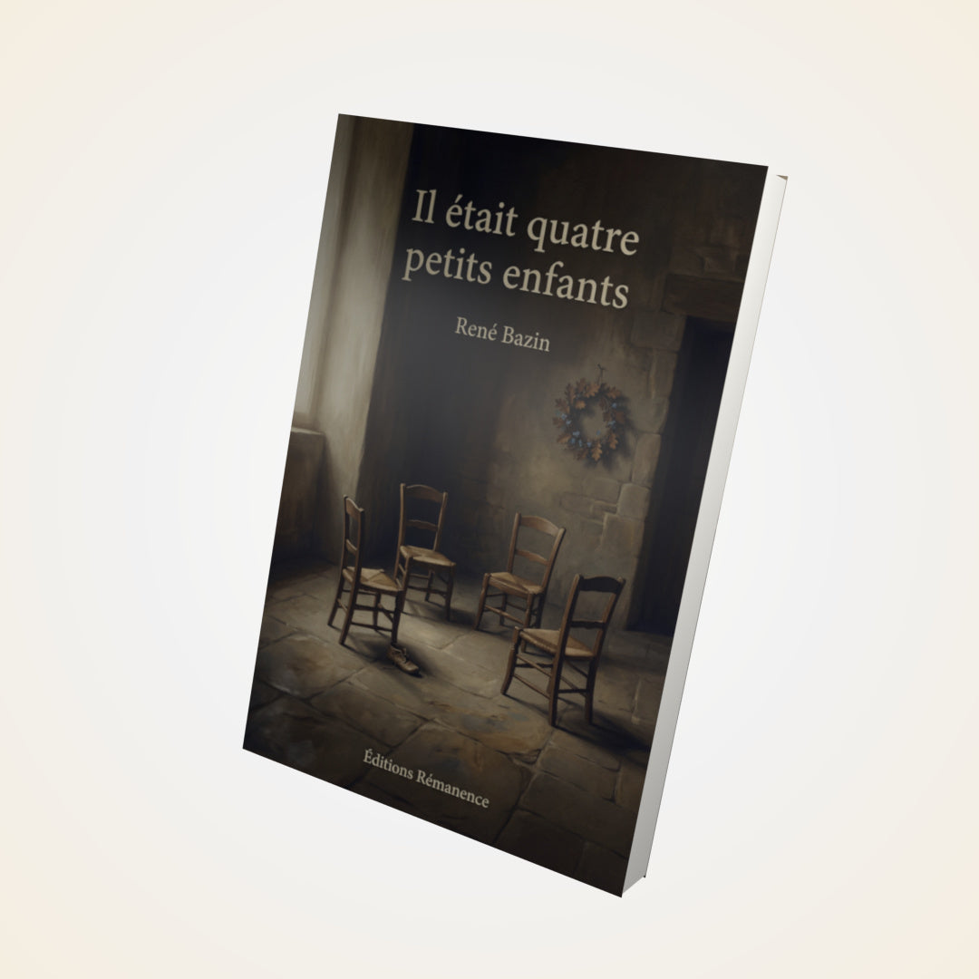 Livre Il était quatre petits enfants – René Bazin - Couverture 3D