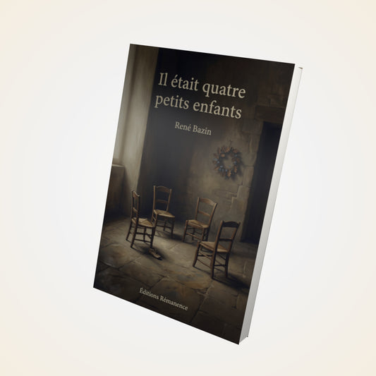 Livre Il était quatre petits enfants – René Bazin - Couverture 3D