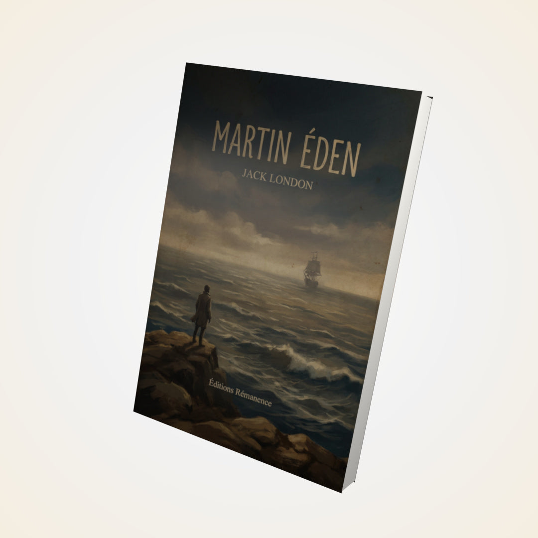 Livre Martin Éden – Jack London - Couverture 3D
