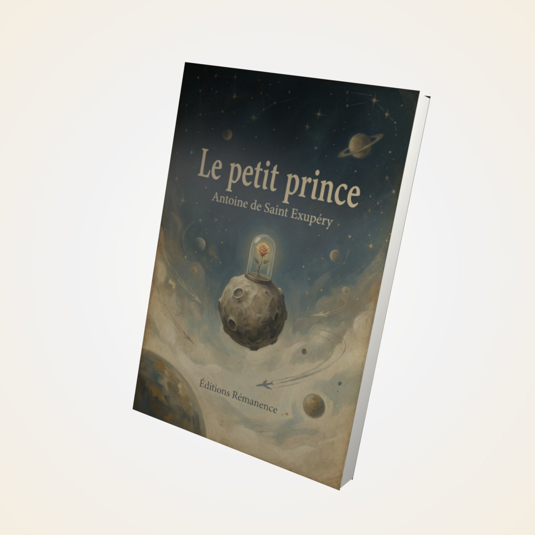 Livre Le petit prince – Antoine de Saint Exupéry - Couverture 3D