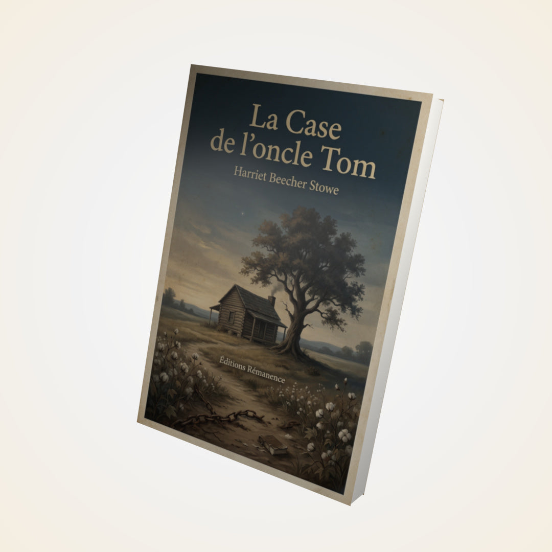 Livre La Case de l'oncle Tom – Harriet Beecher Stowe - Couverture 3D