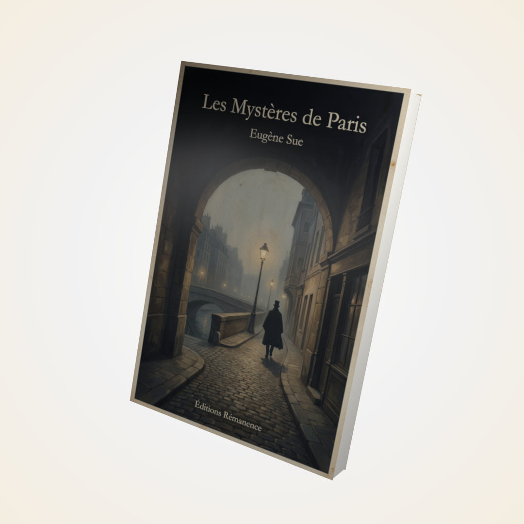 Livre Les Mystères de Paris – Eugène Sue - Couverture 3D