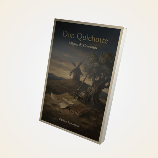 Livre Don Quichotte – Miguel de Cervantès - Couverture 3D