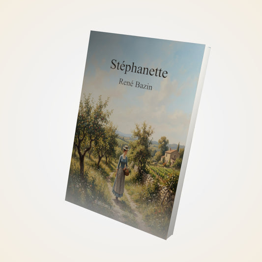 Livre Stéphanette – René Bazin - Couverture 3D
