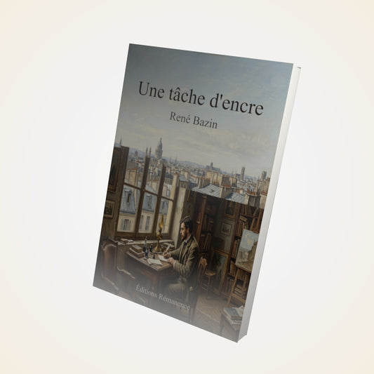 Livre Une tâche d'encre – René Bazin - Couverture 3D