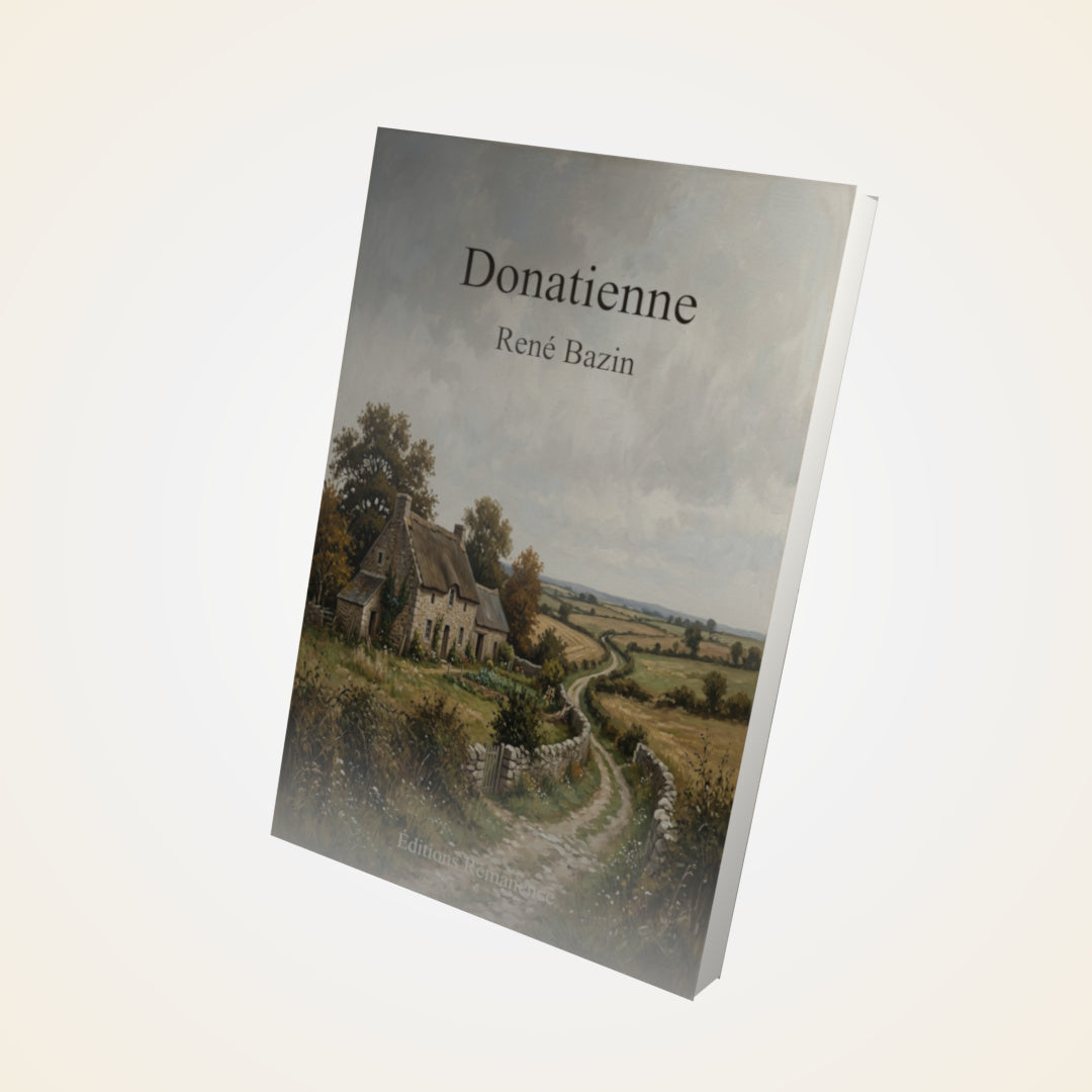 Livre Donatienne – René Bazin - Couverture 3D
