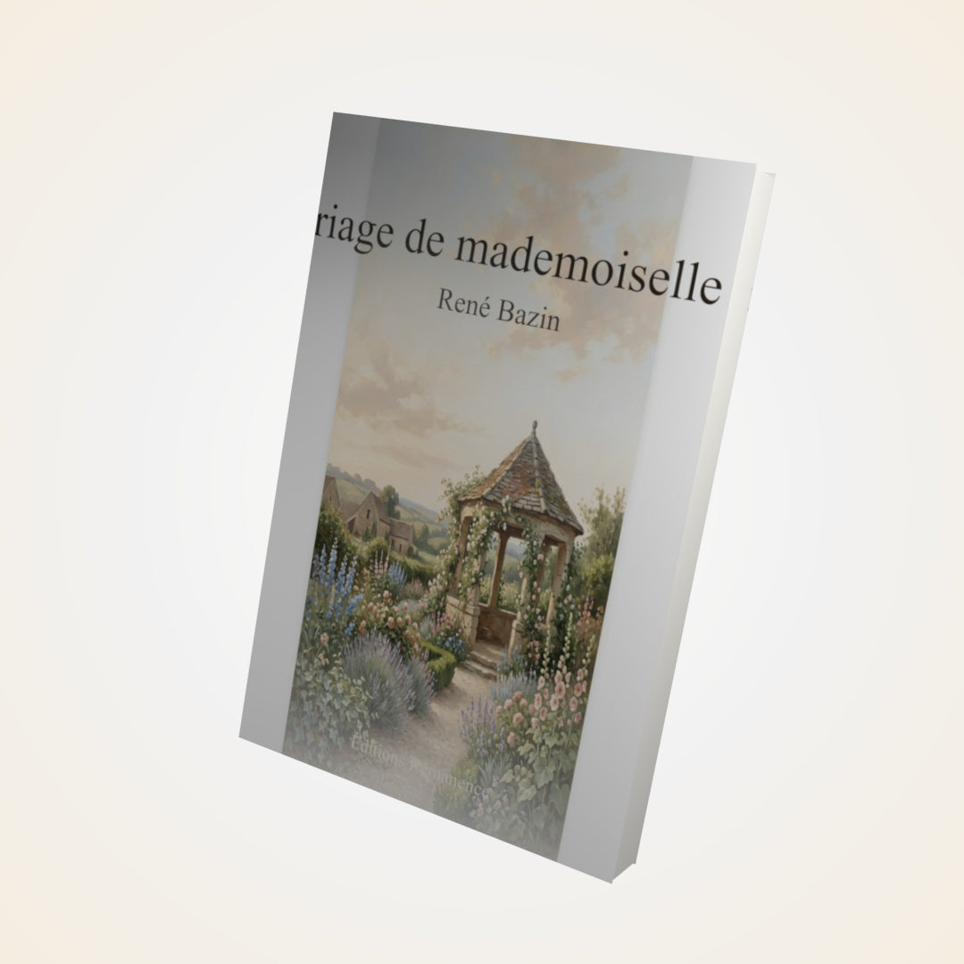 Livre Le mariage de mademoiselle Gimel – René Bazin - Couverture 3D