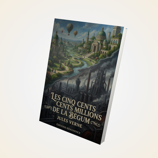 Livre Les Cinq Cents Millions De La Bégum - Jules Verne - Couverture 3D