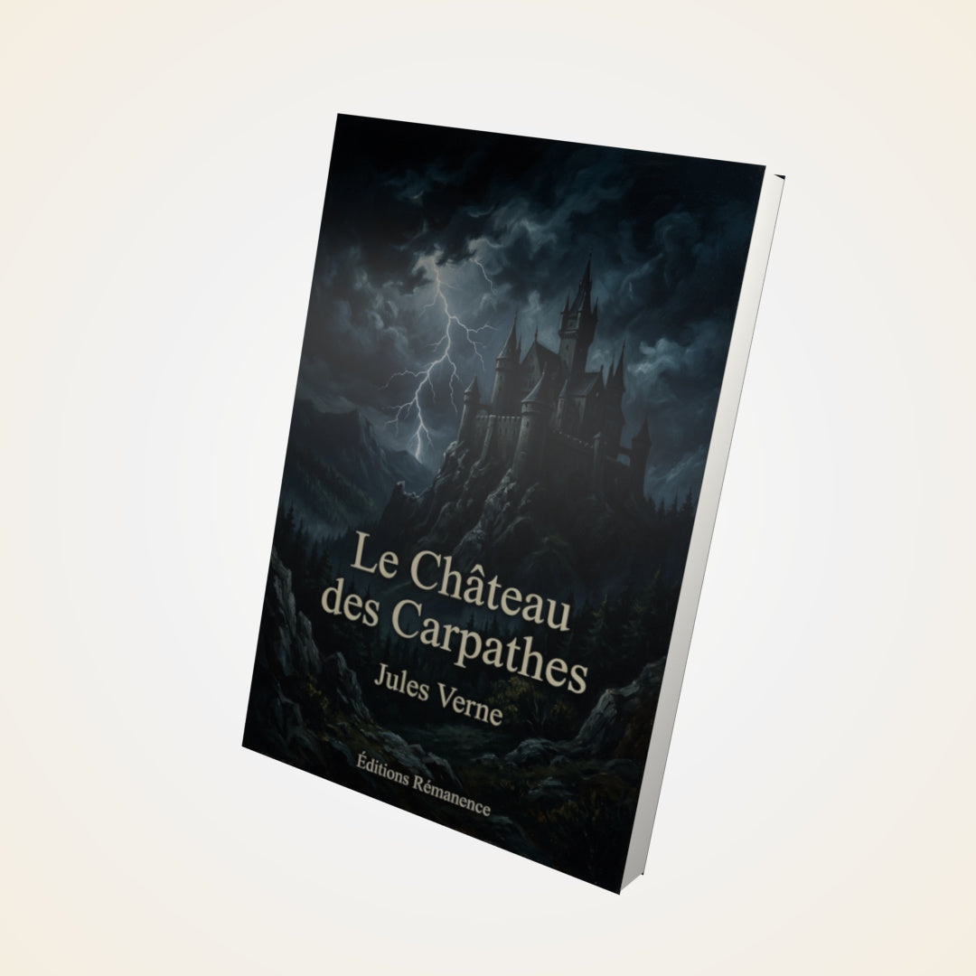 Livre Le Château des Carpathes - Jules Verne - Couverture 3D