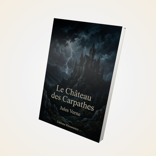 Livre Le Château des Carpathes - Jules Verne - Couverture 3D