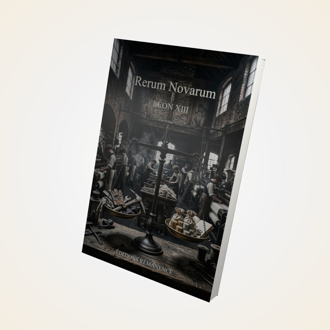 Livre Rerum Novarum - Léon XIII - Couverture 3D