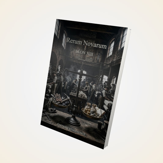 Livre Rerum Novarum - Léon XIII - Couverture 3D