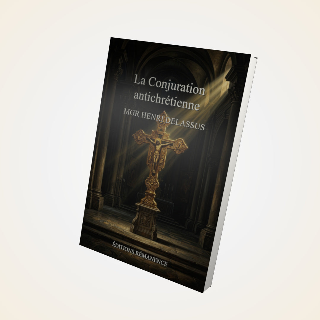 Livre La Conjuration antichrétienne - Mgr Henri Delassus - Couverture 3D