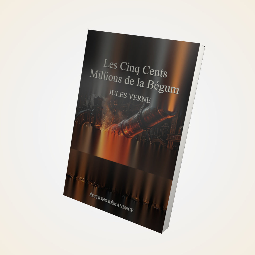 Livre Les Cinq Cents Millions de la Bégum - Jules Verne - Couverture 3D