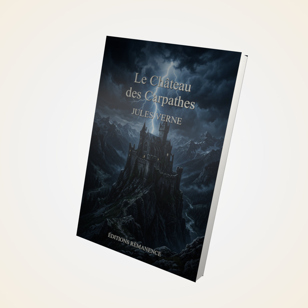 Livre Le Château des Carpathes - Jules Verne - Couverture 3D