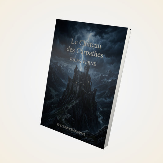 Livre Le Château des Carpathes - Jules Verne - Couverture 3D