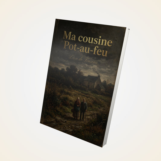 Livre Ma cousine Pot-au-feu - Léon de Tinseau - Couverture 3D