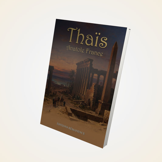 Livre Thaïs - Anatole France - Couverture 3D