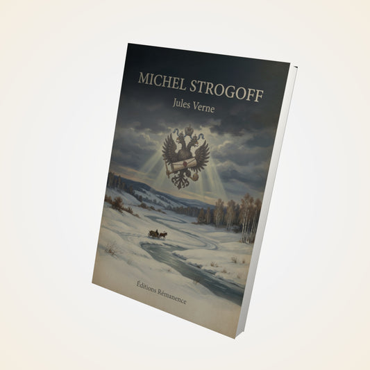Livre Michel Strogoff - Jules Verne - Couverture 3D