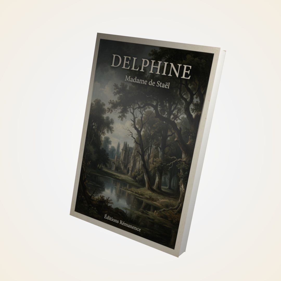 Livre Delphine - Madame de Staël - Couverture 3D