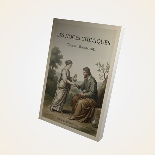 Livre Les Noces Chimiques - Christian Rosencreutz - Couverture 3D