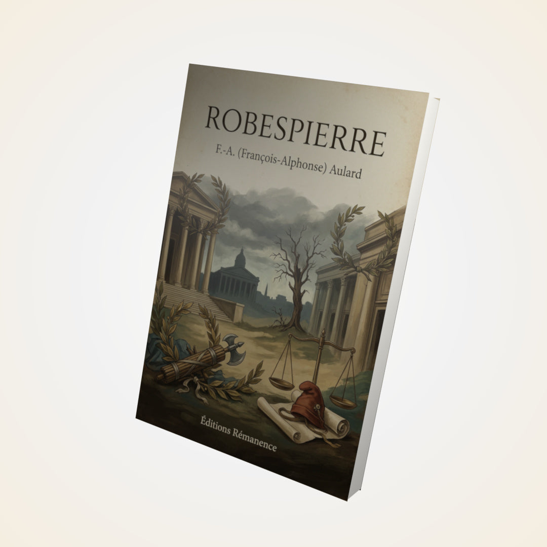 Livre Robespierre - F.-A. (François-Alphonse) Aulard - Couverture 3D
