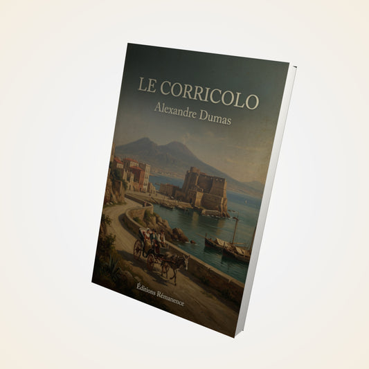Livre Le corricolo - Alexandre Dumas - Couverture 3D