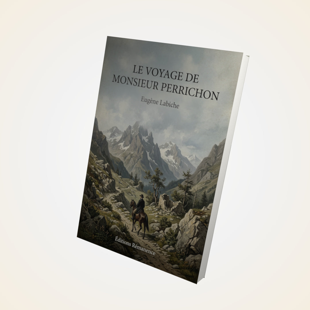 Livre Le Voyage de Monsieur Perrichon - Eugène Labiche - Couverture 3D