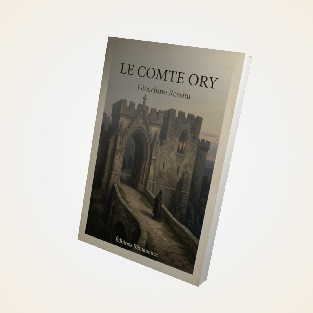 Livre Le Comte Ory - Gioachino Rossini - Couverture 3D