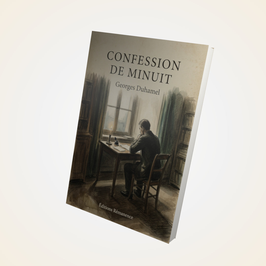 Livre Confession de Minuit - Georges Duhamel - Couverture 3D