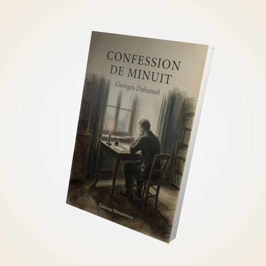 Livre Confession de Minuit - Georges Duhamel - Couverture 3D