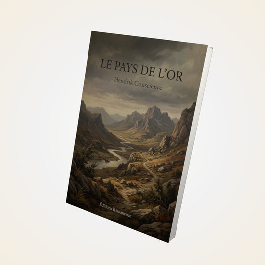 Livre Le Pays de l’or - Hendrik Conscience - Couverture 3D
